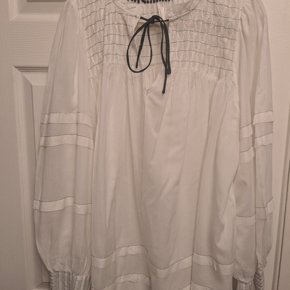 Anthropologie Babydoll Blouse